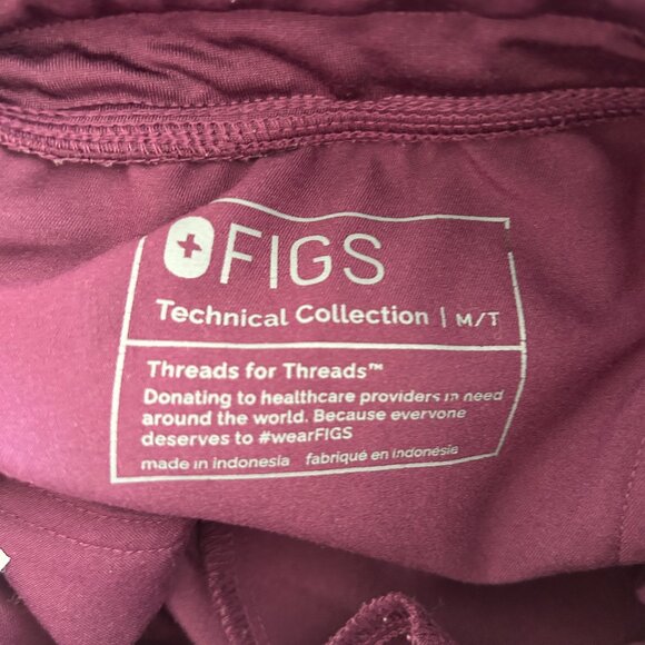 Figs Scrub Pants M/T Purple Zamora Joggers Technical Collection - Picture 9 of 9